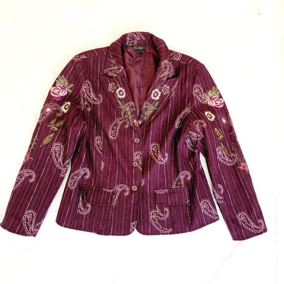 Multiples Jackets & Coats Vintage Multiples Womans Jacket Purple